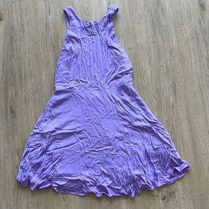 Purple summer dress
